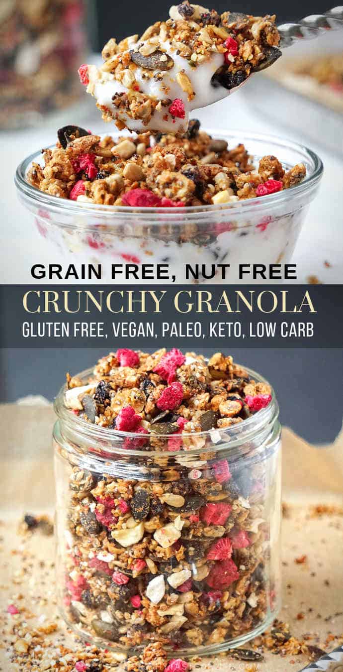 Tigernut Granola (Paleo, Nut Free, Gluten Free)