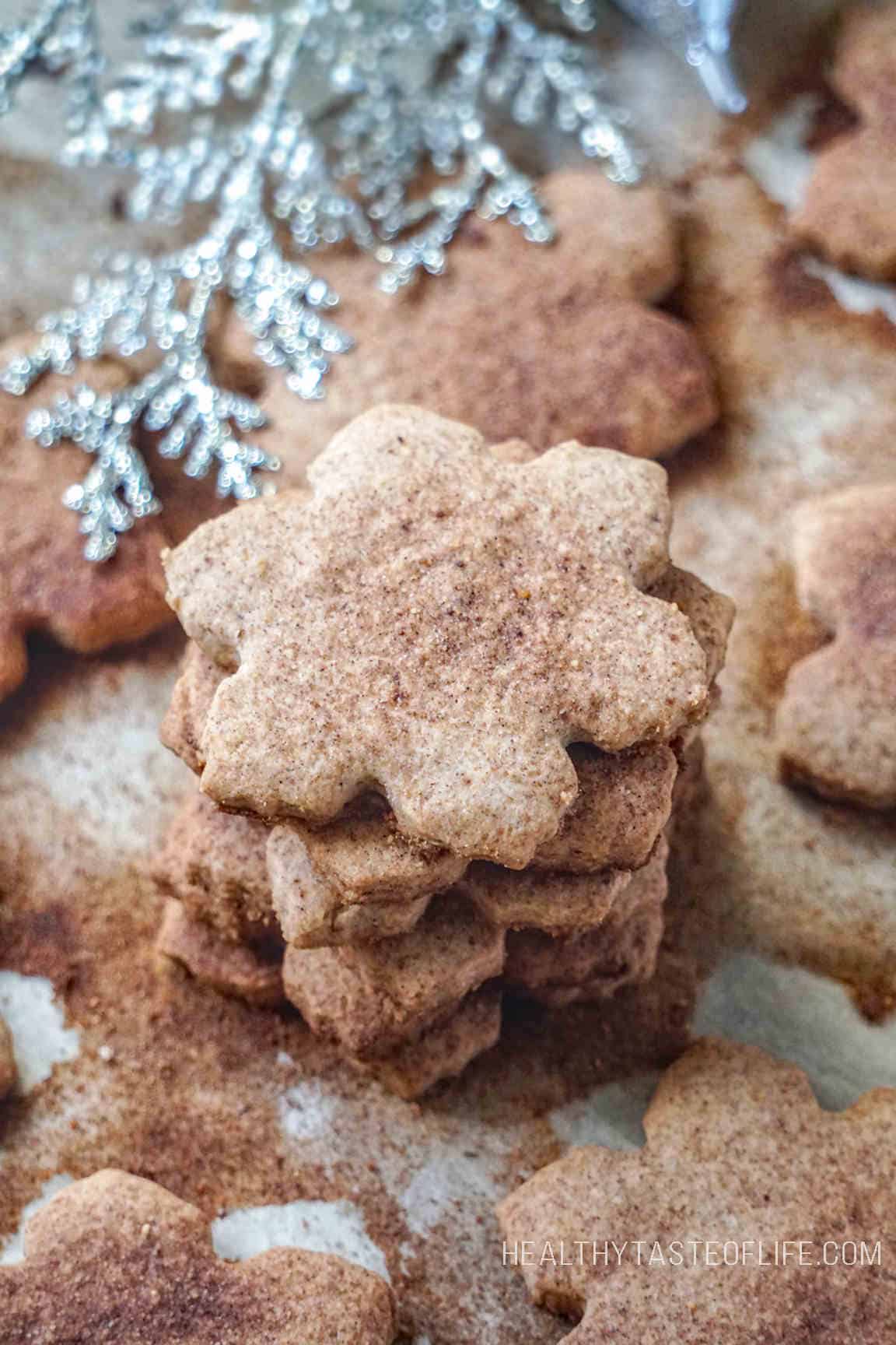 Gluten Free Vegan Cookies – Cinnamon & Maple Sugar Cookies
