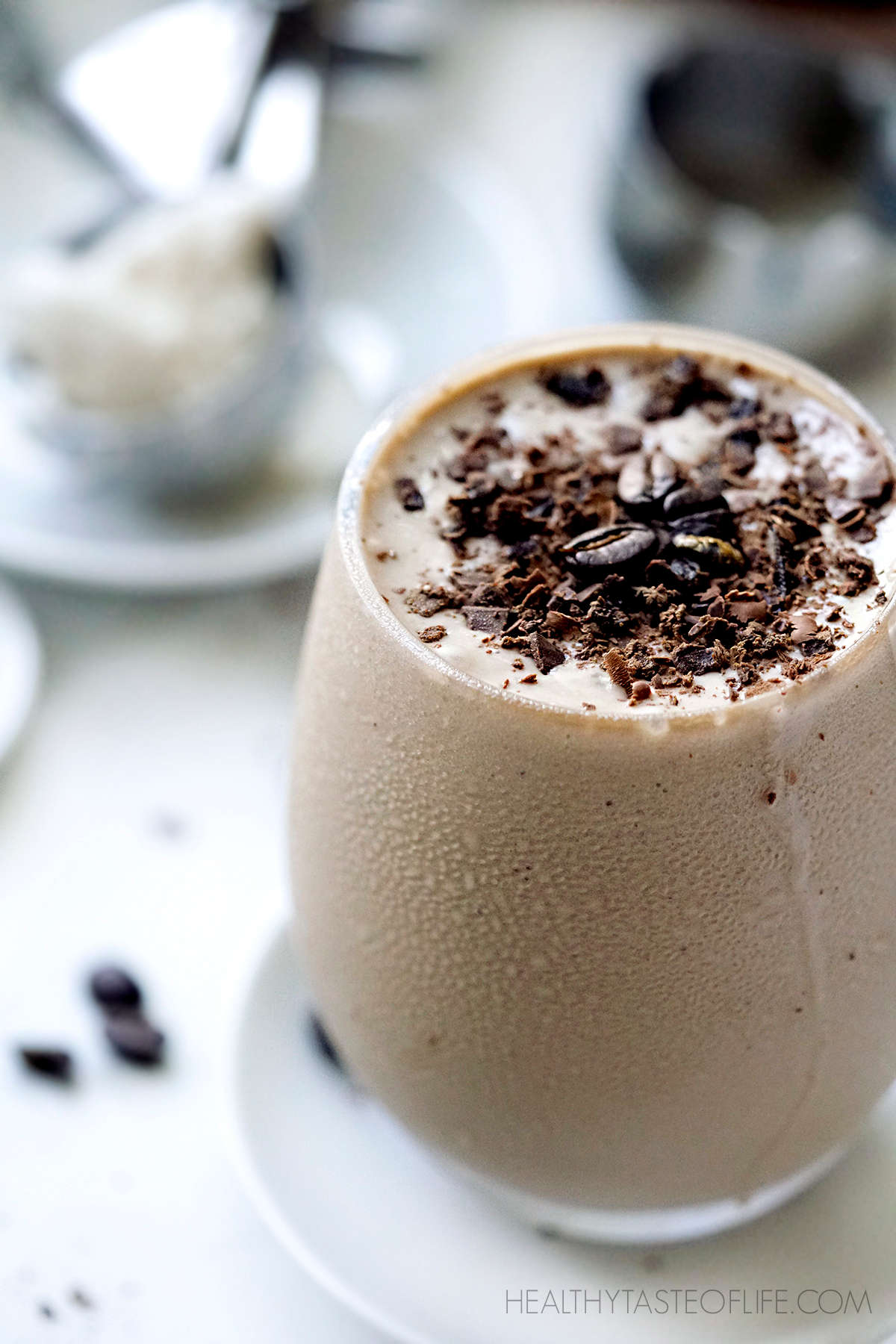 Coffee Milkshake With Mocha Flavor + Video, DF