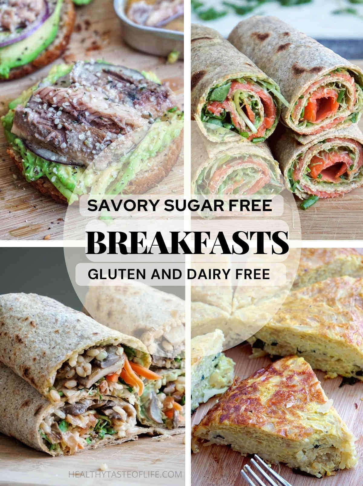 Savory Breakfast Ideas – Sugar Free Gluten Free Dairy Free