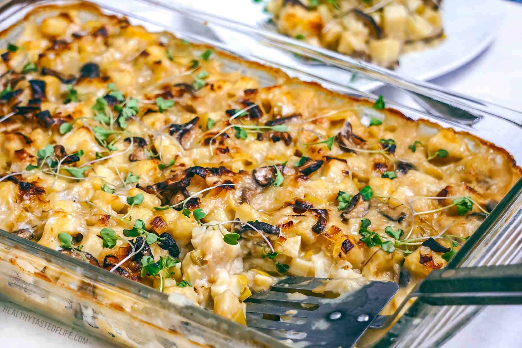 Vegan Potato Bake (GF Casserole)
