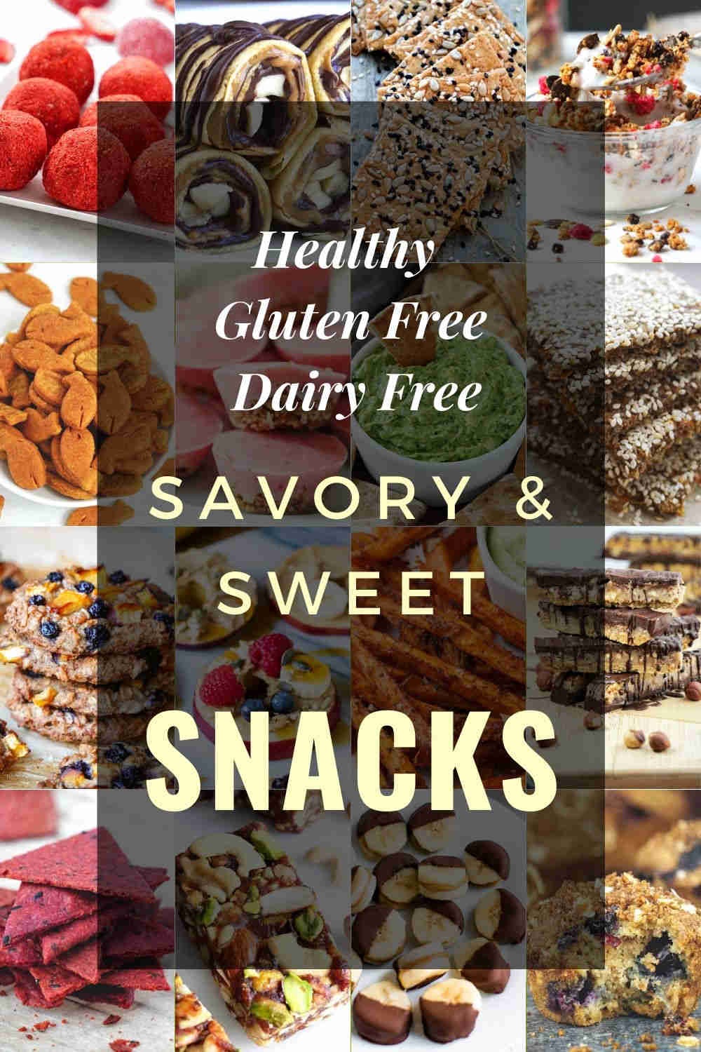50 Gluten Free Dairy Free Snacks – Wholesome Snack Recipes