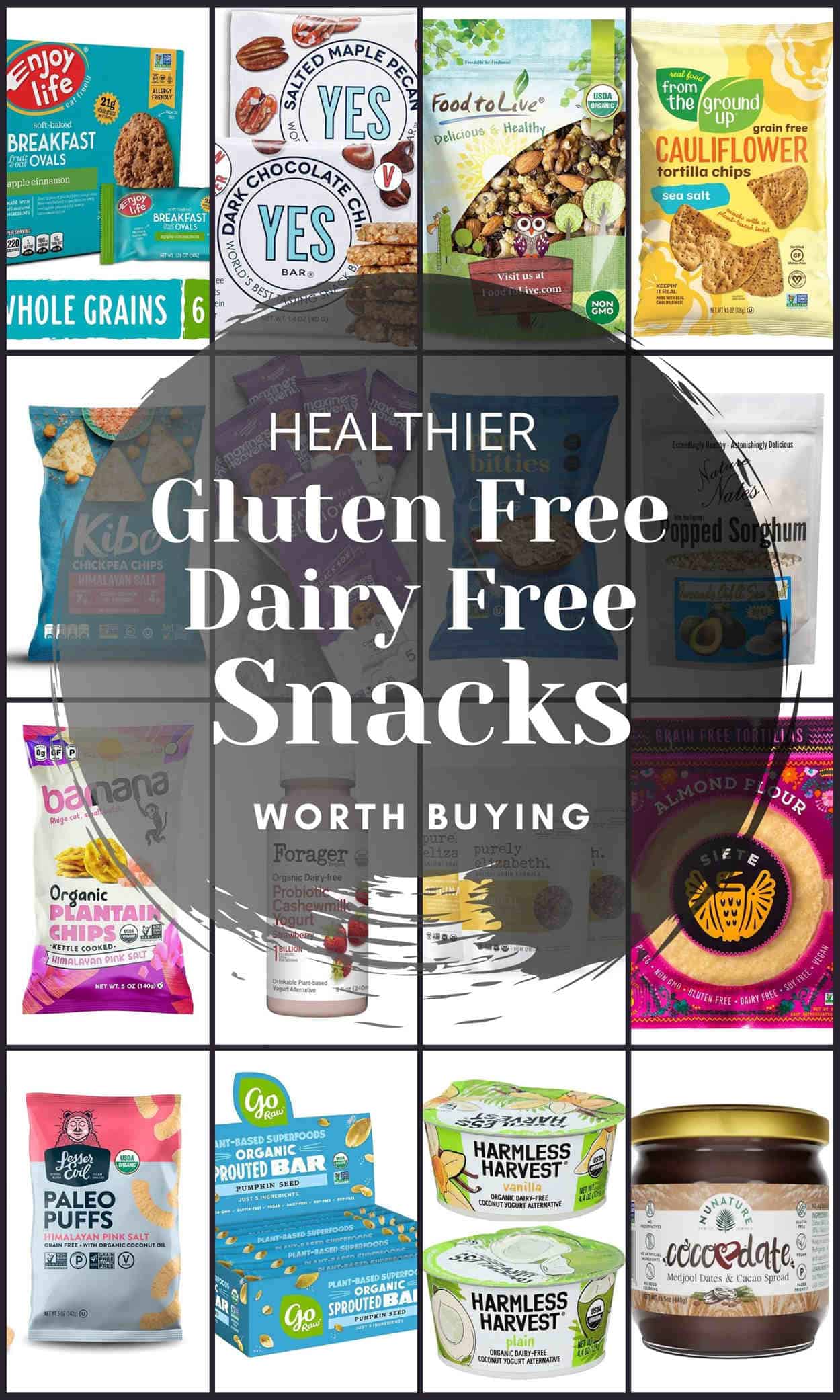 50 Gluten Free Dairy Free Snacks To Buy: Video + Tips