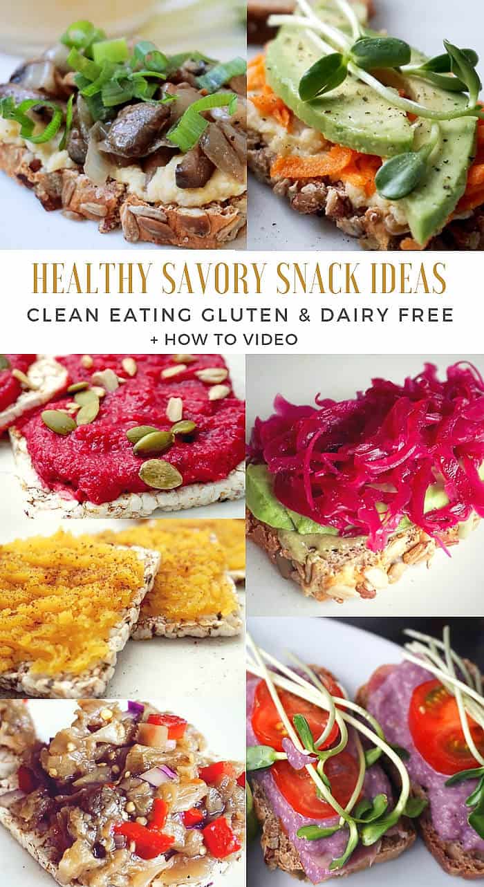 Healthy Gluten Free Dairy Free Snacks (On Toast)