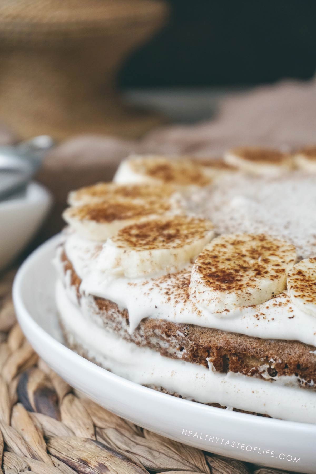 Moist Gluten Free Banana Cake With Dairy Free Frosting
