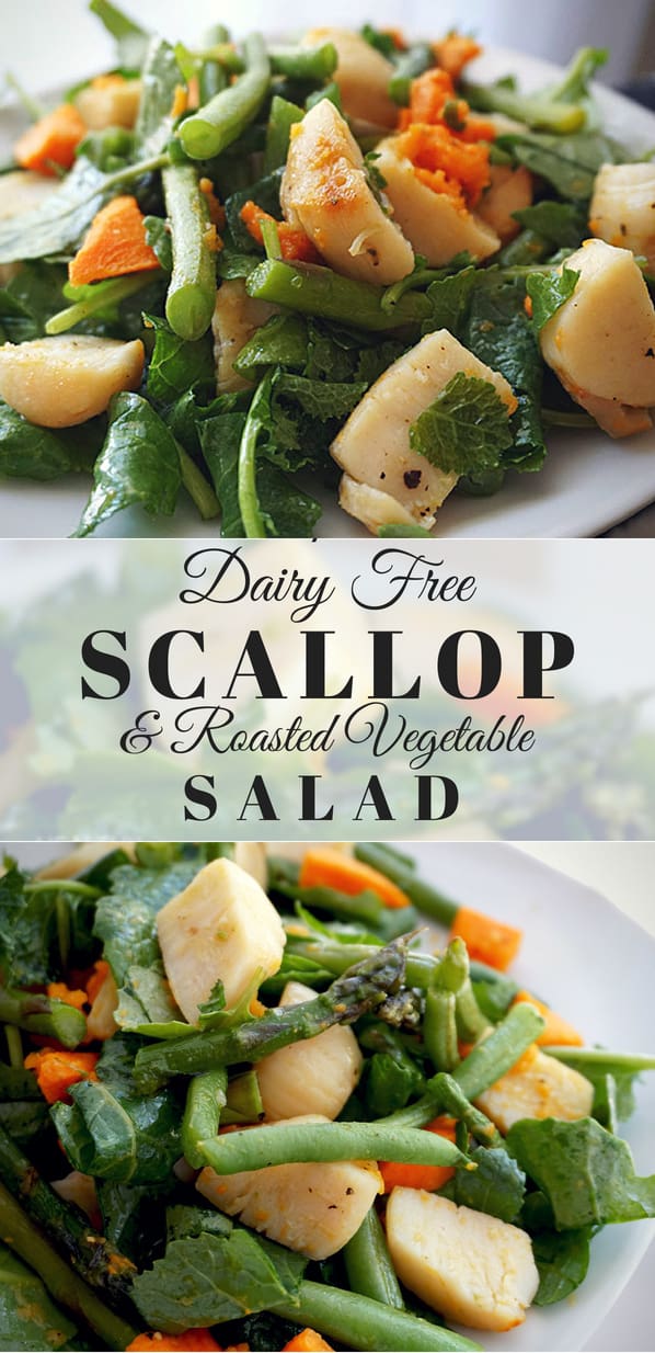 Scallop And Roasted Vegetable Salad