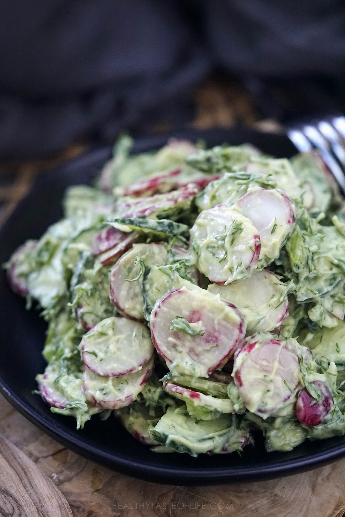 Healthy Radish Cucumber Salad