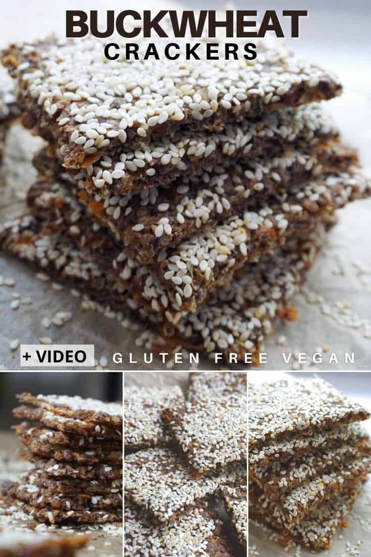 Buckwheat Crackers | Crisps – Gluten Free Vegan