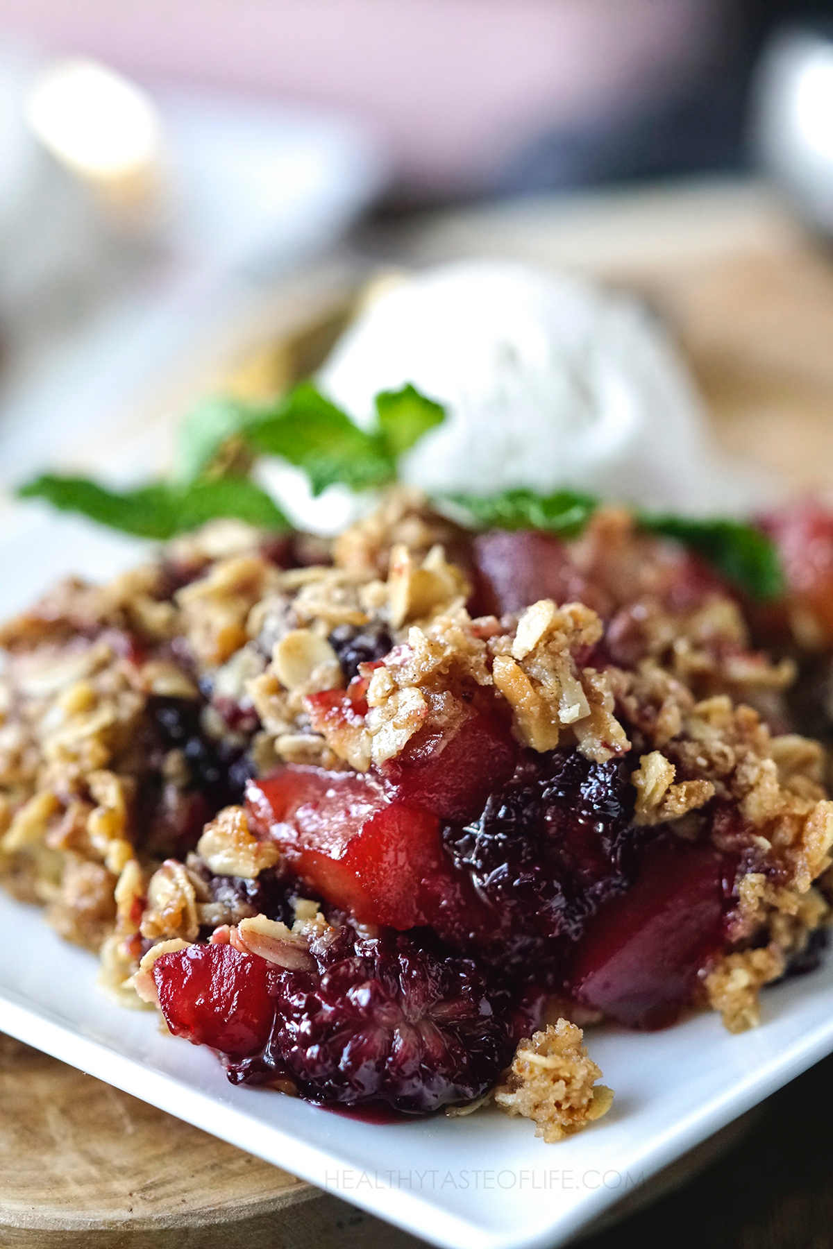 Blackberry And Apple Crumble Recipe