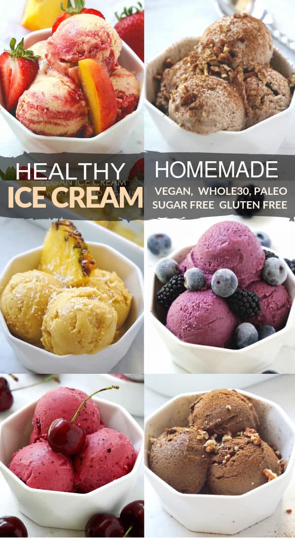 6 Whole30 Ice Cream Desserts (Dairy Free, Paleo)