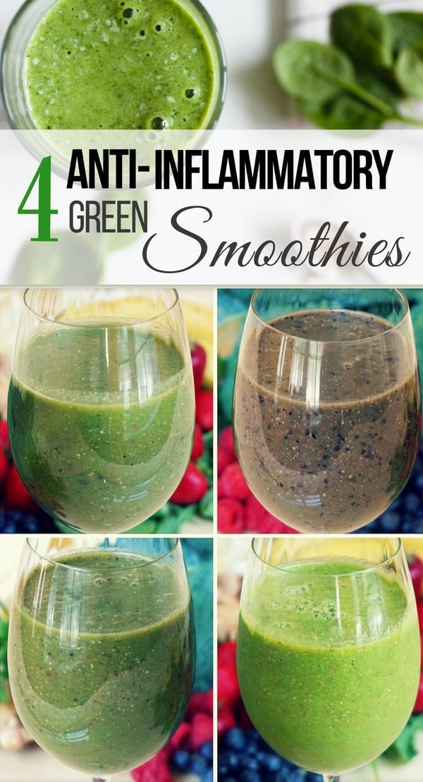 4 Anti-Inflammatory Green Smoothie Recipes