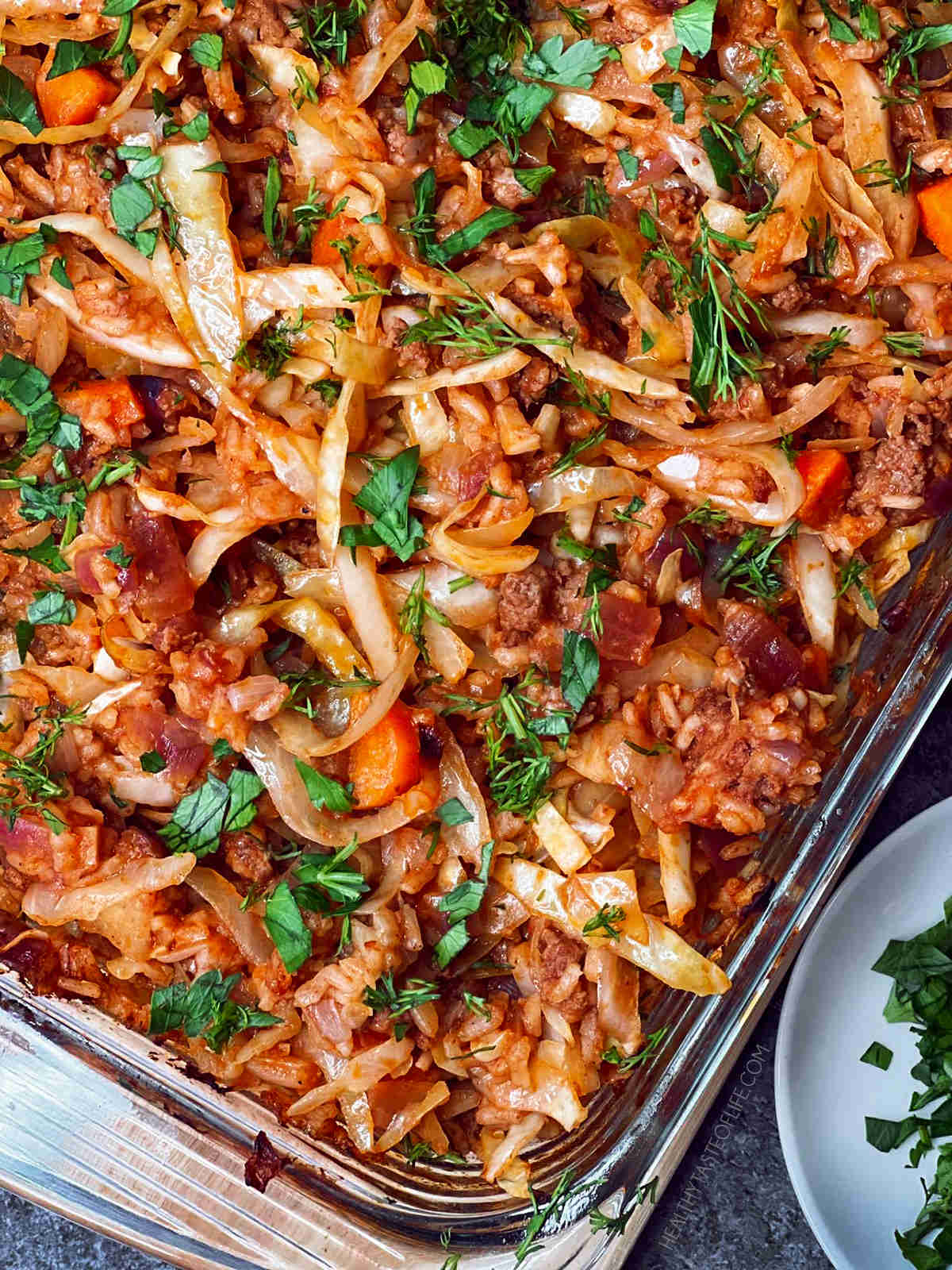 Unstuffed Lazy Cabbage Roll Casserole: Quick Comfort Food