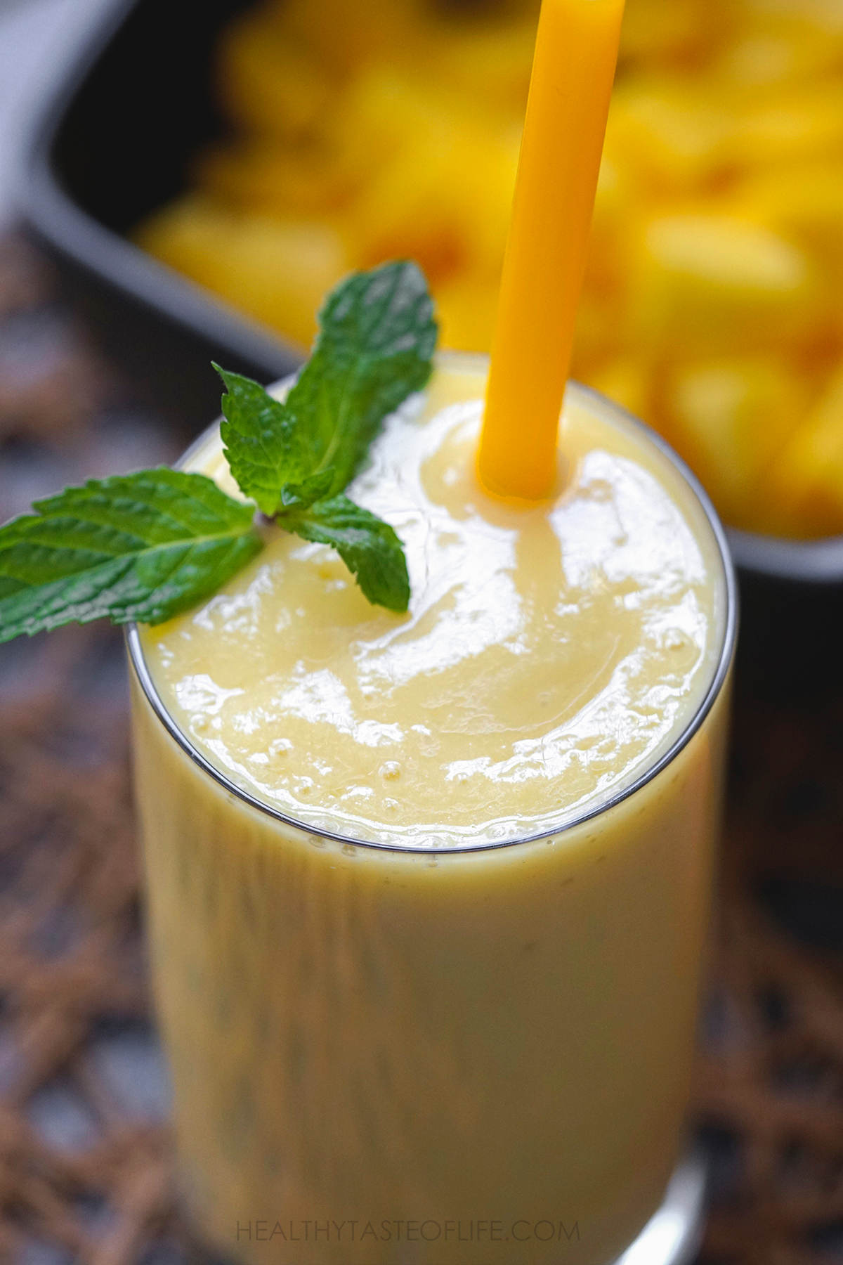Mango Pineapple Smoothie (3 Ways)
