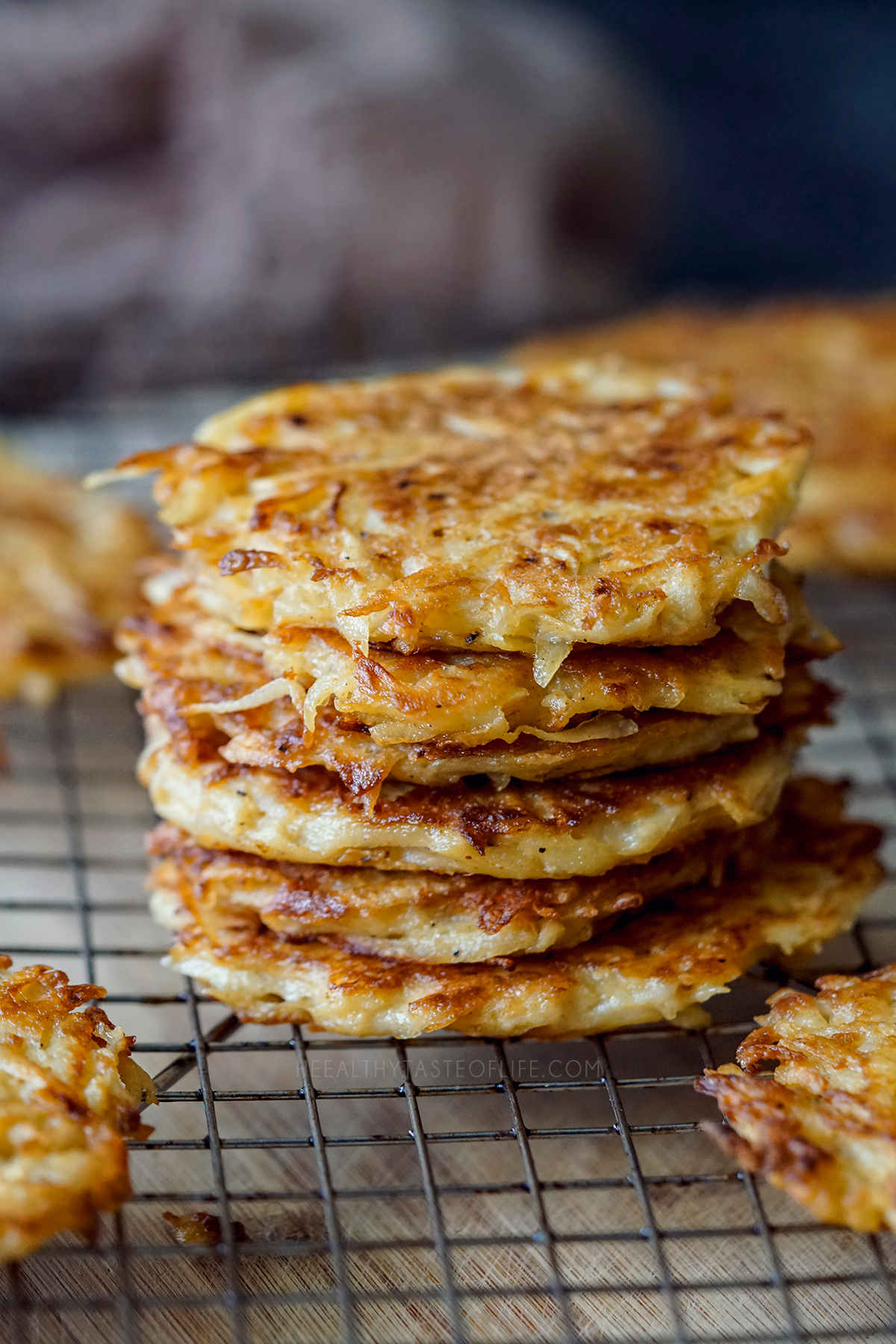 Simple Grated Potato Fritters + (Gluten-Free Option)