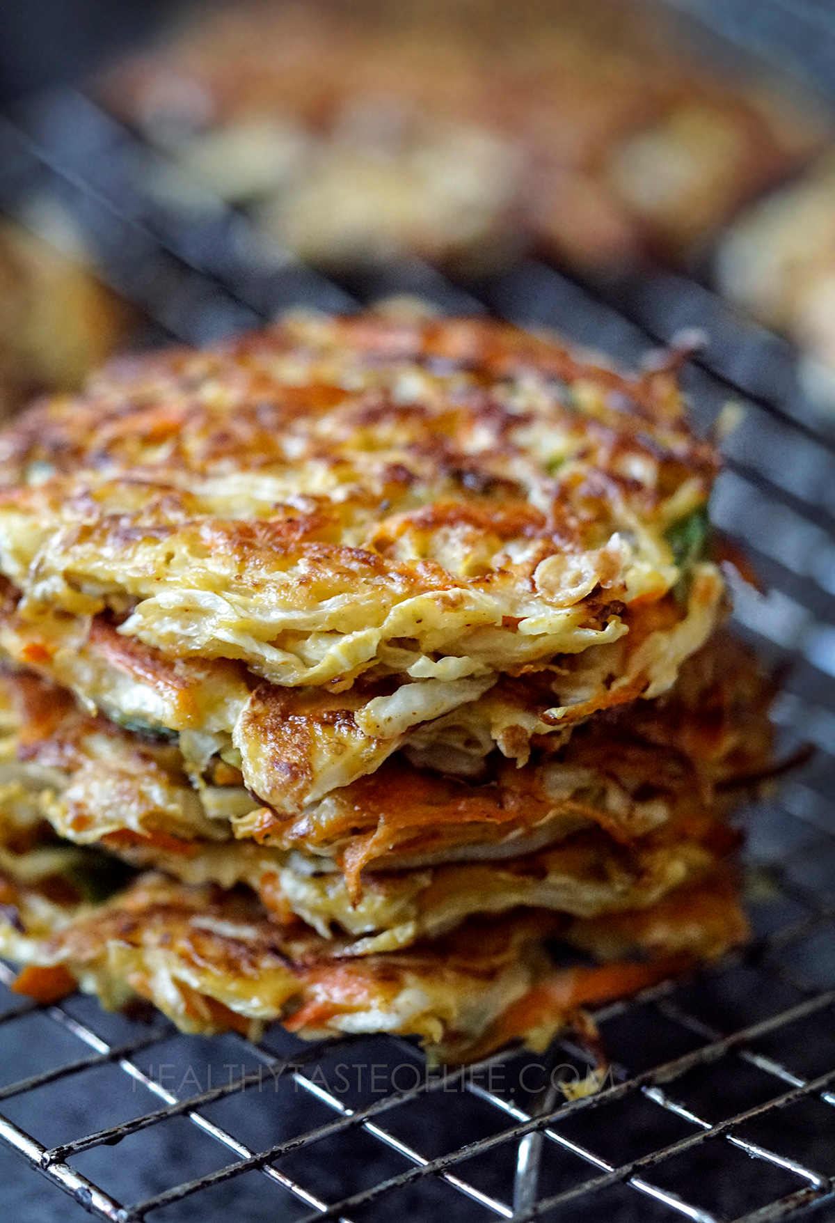 Cabbage Fritters | Crispy Fried or Oven Baked Patties